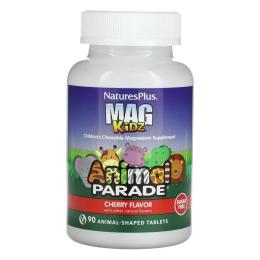 Вітамінно-мінеральний комплекс  Natures Plus Kids Magnesium Chewable - 90 tabs (2022-10-2848)