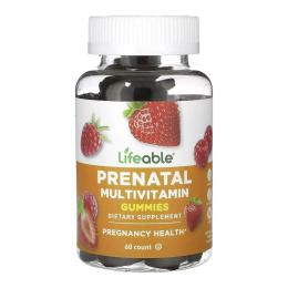 Вітаміни та мінерали Lifeable Prenatal Multivitamin Adult - 60 gummies (2023-10-7290)