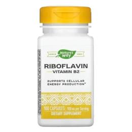 Вітамінно-мінеральний комплекс  Natures Plus Riboflavin Vitamin B2 - 100 caps (2022-10-2057)
