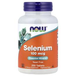 Вітаміни та мінерали Now Foods Selenium 100mcg - 250 Tabs (100-42-5774323-20)