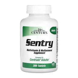 Вітамінно-мінеральний комплекс 21st Century Sentry - 300 tabs (2023-10-7115)