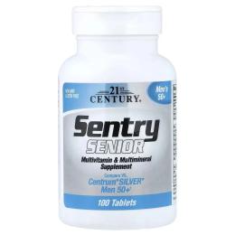 Вітамінно-мінеральний комплекс 21st Century Sentry Senior Men 50+ - 100 tabs (100-47-2717636-20)