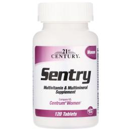 Вітамінно-мінеральний комплекс 21st Century Sentry Women - 120 tabs (2023-10-7042)