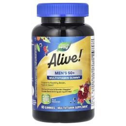 Вітамінно-мінеральний комплекс Natures Plus Mens 50+ Multivitamin - 60 gummies (2023-10-2170)