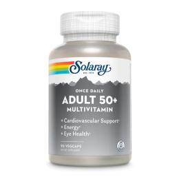 Вітамінно-мінеральний комплекс Solaray Once Daily Adult 50+ Multi - 90 vcaps (2023-10-2152)