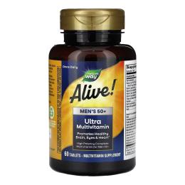 Вітамінно-мінеральний комплекс Natures Plus Once Daily Mens 50+ Ultra Multivitamin - 60 tabs (2022-10-1060)