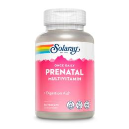 Вітамінно-мінеральний комплекс Solaray Once Daily Prenatal Multi-Vita - 90 vcaps (2023-10-2420)
