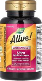Вітамінно-мінеральний комплекс Natures Plus Once Daily Women 50+ Ultra Multivitamin- 60 tabs (2022-10-1061)