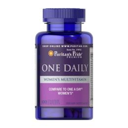 Вітаміни та мінерали Puritans Pride One Daily Womens Multivitamin - 100 caps (100-36-0766106-20)