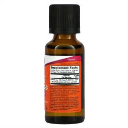 Вітаміни та мінерали Now Foods VIT D-3 Liquid - 30ml (1fl oz) (2022-10-0660)