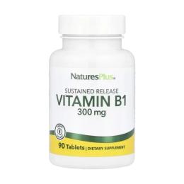 Вітамінно-мінеральний комплекс  Natures Plus Vitamin B-1 300mg - 90 tabs (2023-10-5218)