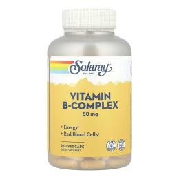 Вітамінно-мінеральний комплекс Solaray Vitamin B-Complex 50 50mg - 250 vcaps (2023-10-7414)