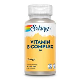 Вітамінно-мінеральний комплекс Solaray Vitamin B-Complex 50mg - 50 vcaps (2023-10-3151)