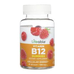 Вітаміни та мінерали Lifeable Vitamin B12 Adult - 60 gummies (2023-10-7258)