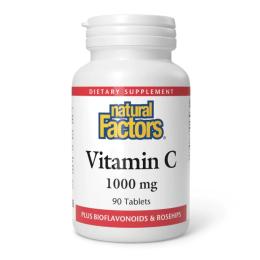 Вітаміни та мінерали Natural Factors Vitamin C 1000mg - 90 tabs (2023-10-3811)