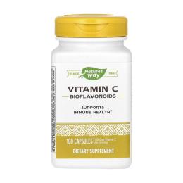 Вітамінно-мінеральний комплекс Natures Plus Vitamin C Bioflavonoids - 100 caps (2023-10-3516)