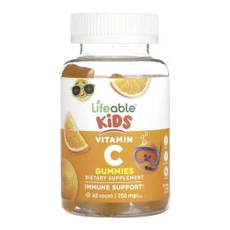 Вітаміни та мінерали Lifeable Vitamin C Kids - 60 gummies (2023-10-7300)