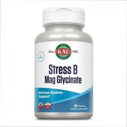 Вітамінно-мінеральний комплекс KAL Stress B Magnesium Glycinate - 60 vcaps (2022-10-1013)