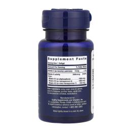 Вітаміни та мінерали Life Extension Super K - 90 softgels (2023-10-5215)