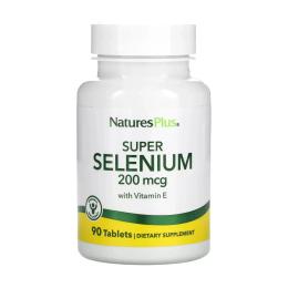 Вітамінно-мінеральний комплекс  Natures Plus Super Selenium 200 mcg - 90 tabs (2023-10-3450)