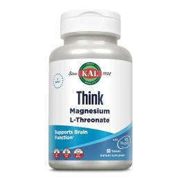 Вітамінно-мінеральний комплекс KAL Think Magnesium L-Threonate - 60 tabs (2022-10-1766)