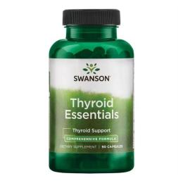 Вітамінно-мінеральний комплекс Swanson Комплекс для щитовидної залози, Thyroid Essentials, 90 капсул (100-33-9624678-20)