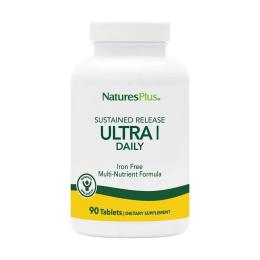 Вітамінно-мінеральний комплекс  Natures Plus Ultra I Multi Iron-Free - 90 tabs (2023-10-5226)
