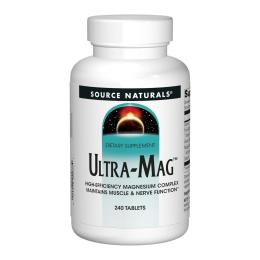 Вітаміни та мінерали Source Naturals Ultra-Mag Magnesium Complex - 240 tabs (2022-10-1303)