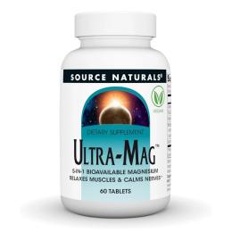 Вітаміни та мінерали Source Naturals Ultra-Mag Magnesium Complex - 60 tabs (2023-10-2353)