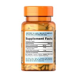 Вітаміни та мінерали Puritans Pride Vitamin C-500 mg with Rose Hips Time Release - 100 caps (2023-10-6438)