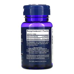 Вітаміни та мінерали Life Extension Vitamin D3 125 mcg (5000 IU) - 60 softgels (2022-10-1906)