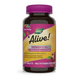 Вітамінно-мінеральний комплекс Natures Plus Womens 50+ Complete Multivitamin - 110 tabs (2022-10-1718)