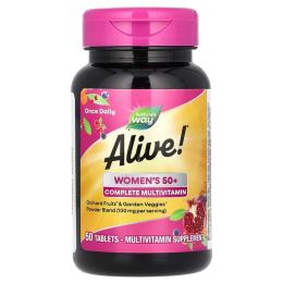 Вітамінно-мінеральний комплекс Natures Plus Womens 50+ Complete Multivitamin - 50 tabs (2022-10-1717)