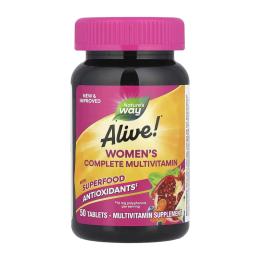 Вітамінно-мінеральний комплекс Natures Plus Womens Complete Multivitamin - 50 tabs (2023-10-2773)