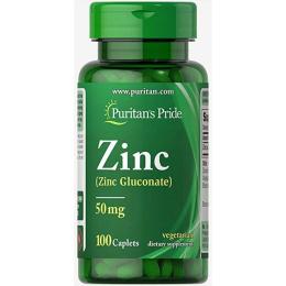 Вітаміни та мінерали Puritans Pride Zinc 50 mg - 100 Caplets (100-21-2658180-20)