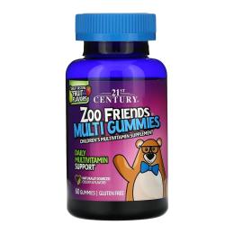 Вітамінно-мінеральний комплекс 21st Century Zoo Friends Multi Gummies - 60 gummies (100-80-1564523-20)