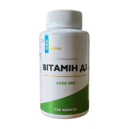 Вітамінно-мінеральний комплекс ABU Vitamin D3 4000 IU  120 caps (24616-01)