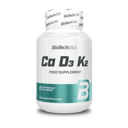 Вітамінно-мінеральний комплекс BioTech Ca D3 K2  90 caps (18229-01)