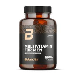 Вітамінно-мінеральний комплекс BioTech Multivitamin for Men Organic  60 tabs (23714-01)