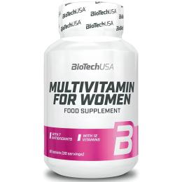 Вітамінно-мінеральний комплекс BioTech Multivitamin for Women  60 tabs (00519-01)