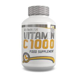 Вітамінно-мінеральний комплекс BioTech Vitamin C 1000 with rose hips  100 tabs (03833-01)