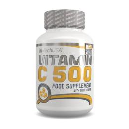 Вітамінно-мінеральний комплекс BioTech Vitamin C 500  120 caps, frutmix 3 (01117-01)