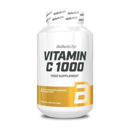 Вітамінно-мінеральний комплекс BioTech Vitamin С 1000 with citrus bioflavonoids and rose hips  250 tabs (01114-01)