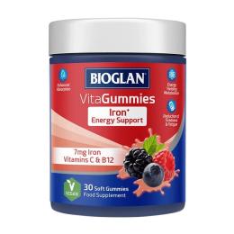 Вітамінно-мінеральний комплекс Bioglan VitaGummies Iron  30 soft gummies, mixed berry (24150-01)