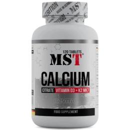 Вітамінно-мінеральний комплекс MST Calcium Citrate + Vitamin D3 + K2 MK7 (120 tab) (23097-01)