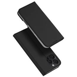 Чохол-книжка Dux Ducis з кишенею для візиток для Apple iPhone 16 Pro (6.3) Black