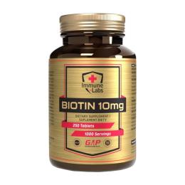Вітаміни та мінерали Immune Labs  Biotin 10 mg (250 tab) (23960-01)