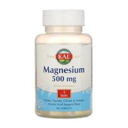 Вітамінно-мінеральний комплекс KAL  Magnesium 500 mg (60 tab) (19705-01)