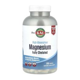 Вітамінно-мінеральний комплекс KAL  Magnesium Fully Chelated (270 tab) (24712-01)