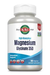 Вітамінно-мінеральний комплекс KAL  Magnesium Glycinate 350 (160 veg caps) (21023-01)